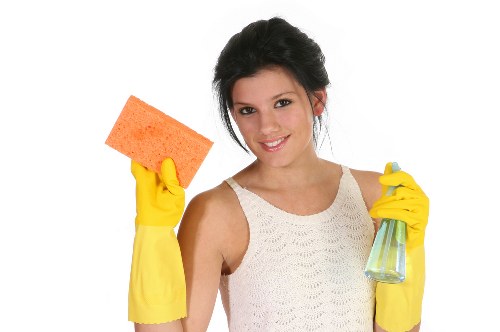 Local Hackney cleaning team removing dust after renovation