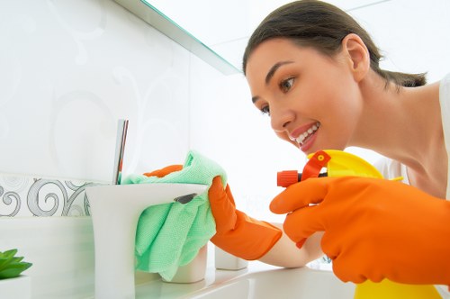 Targeted cleaning of common household stains in Hackney homes