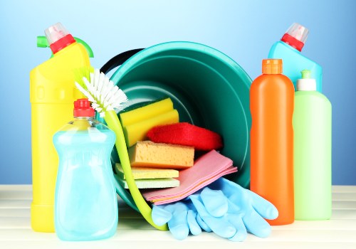 Local cleaner preparing a property for handover in Hackney