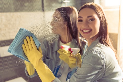After-hours cleaning support for a Hackney commercial building