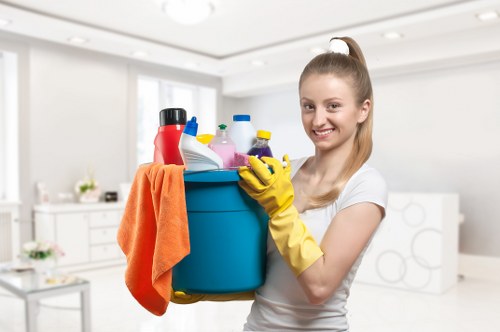 Insured carpet cleaning service protecting property in Hackney