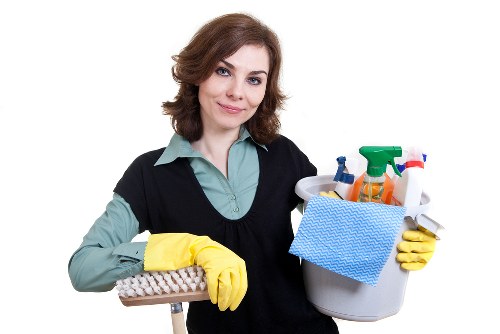 Deep carpet cleaning in a busy London property
